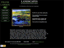 Tablet Screenshot of franklarson.com
